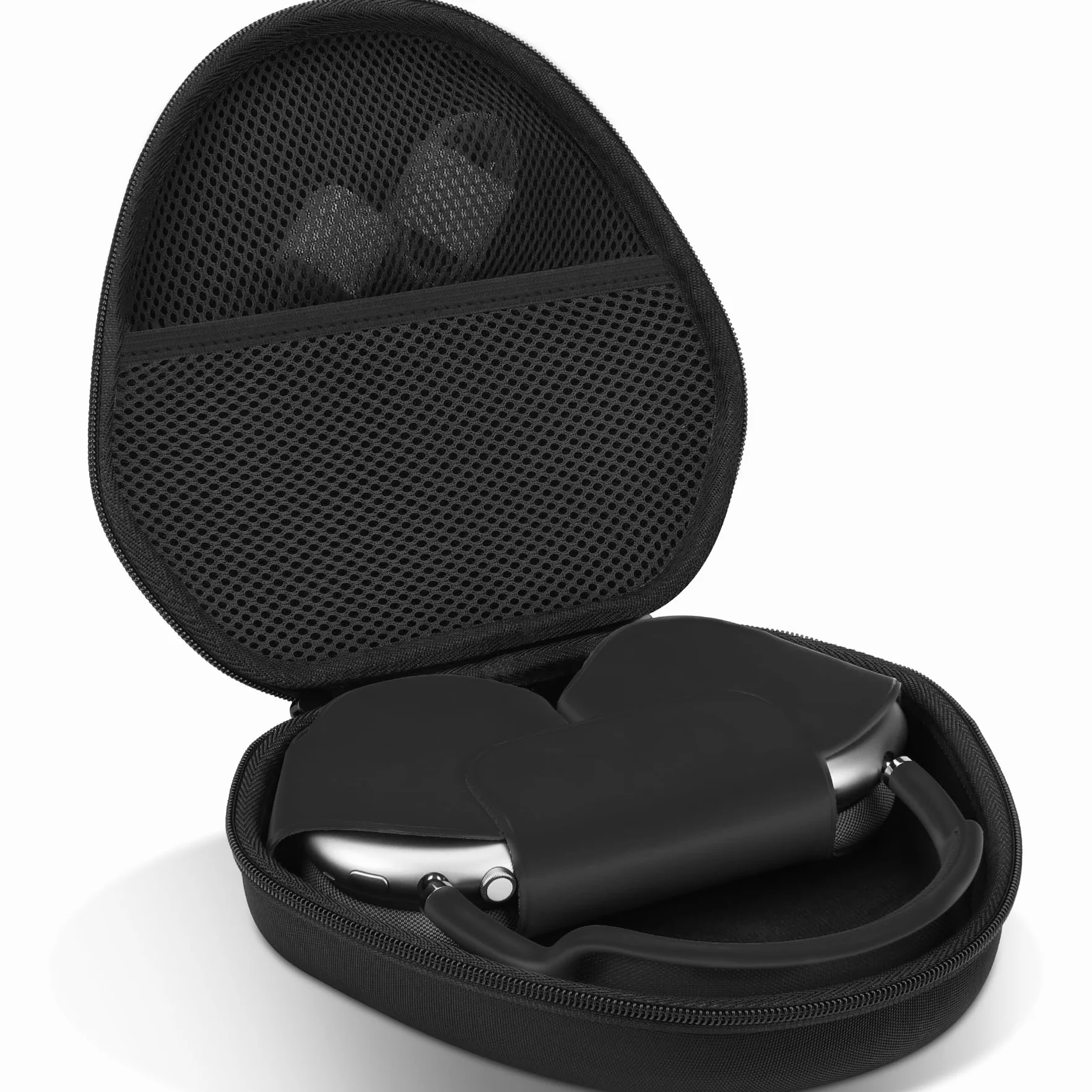 Lebakort Twarde etui etui do Apple AirPods Max Noise Cancelling słuchawki (czarne)