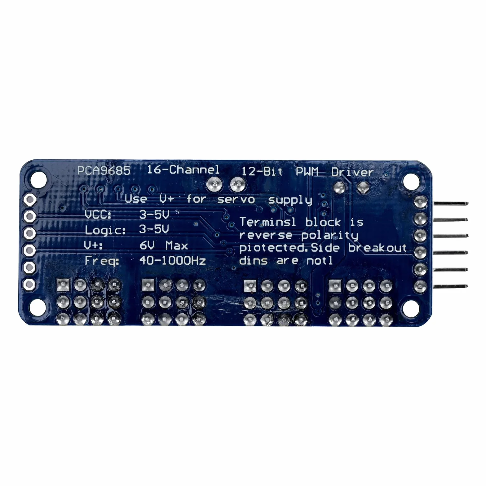 Podazz PCA9685 16-kanałowy 12-bitowy sterownik serwo moduł IIC do robota Arduino