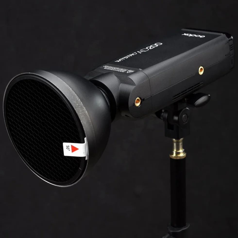 Godox AD-S2 Zestaw reflektorów standardowych z AD-S11 zestawem żeli kolorowych i miękkim dyfuzorem dla lamp błyskowych Godox AD200 AD200Pro AD360 AD360II