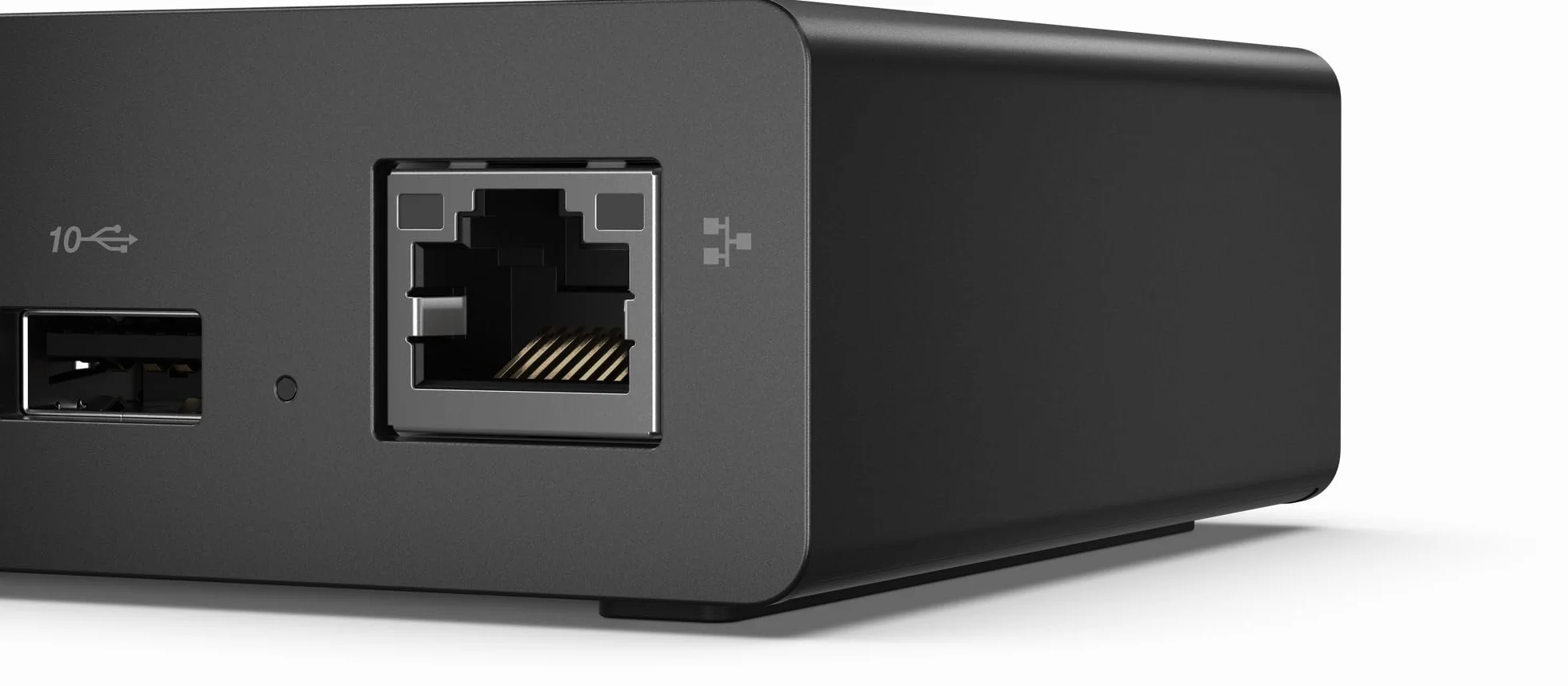 Lenovo ThinkPad USB4 Dock 5000-100W EU - stacja dokująca USB4 - czarna z czerwonym profilem