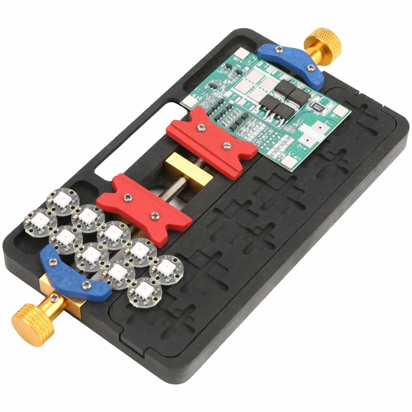 Oprawa Płyty Głównej Telefonu Uchwyt Uchwytu BGA IC Chip Lutowanie PCB Uchwyt Mocujący Naprawa Telefonu Narzędzie do Zaciskania