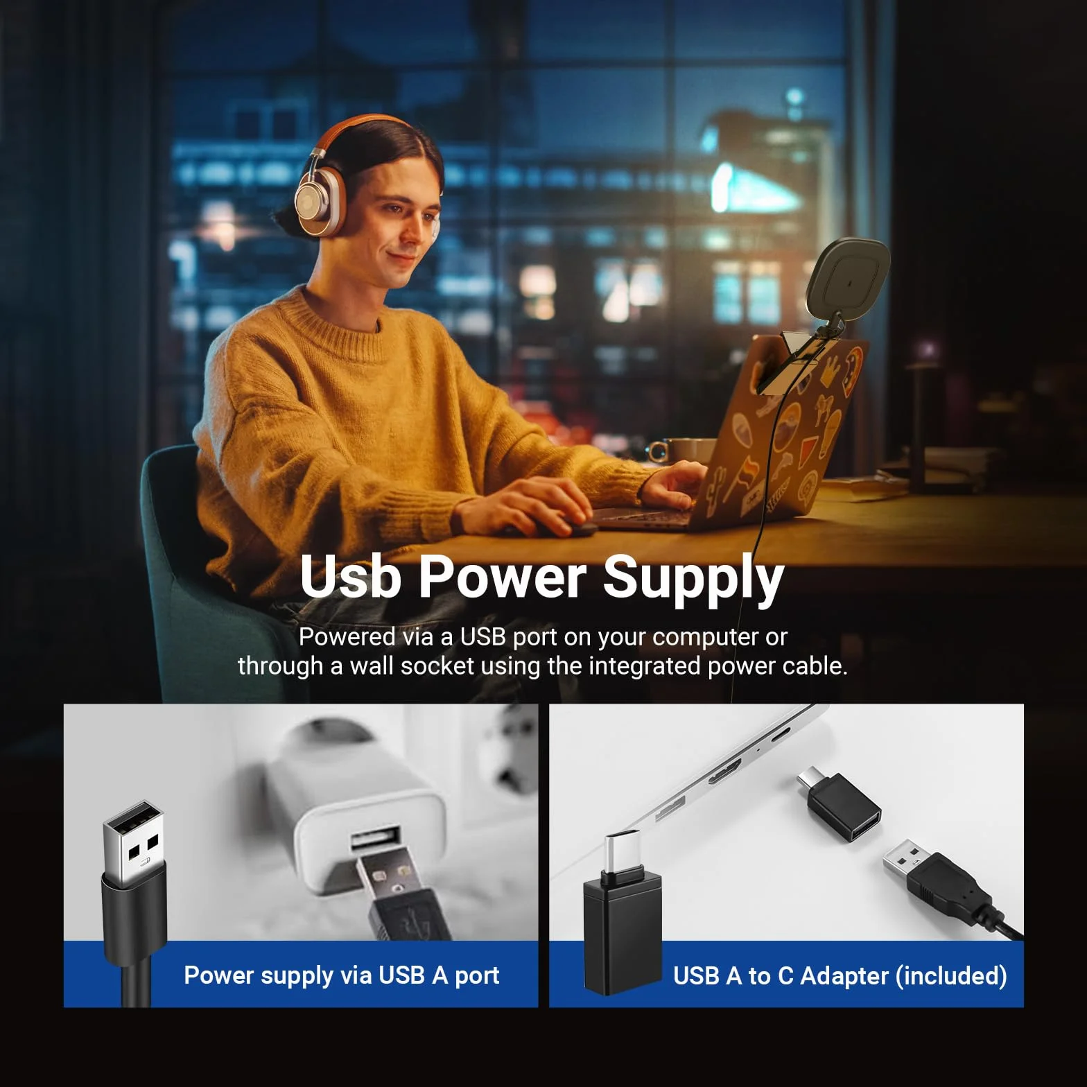 NEEWER Basics podświetlany kij do monitora 5" 10 W z podstawką, dwukolorowy panel USB LED, CRI95, lampa biurkowa do laptopa, kamera internetowa, wideokonferencje, zoom, połączenia, streaming, NL10