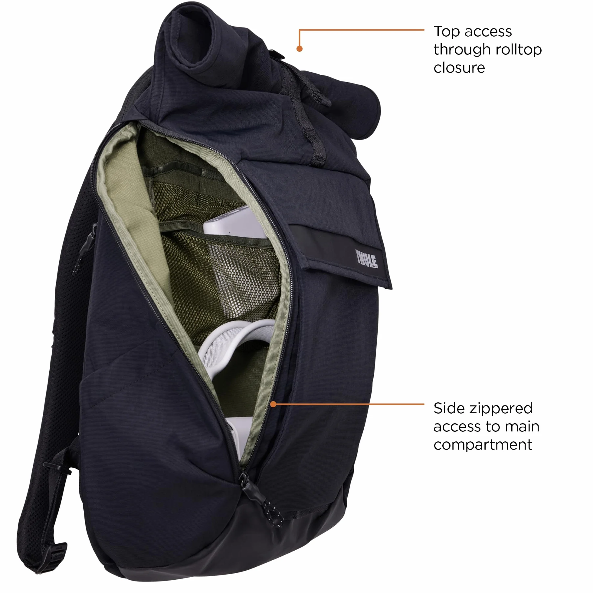 Thule Paramount 24 - plecak 17" 53 cm czarny, czarny