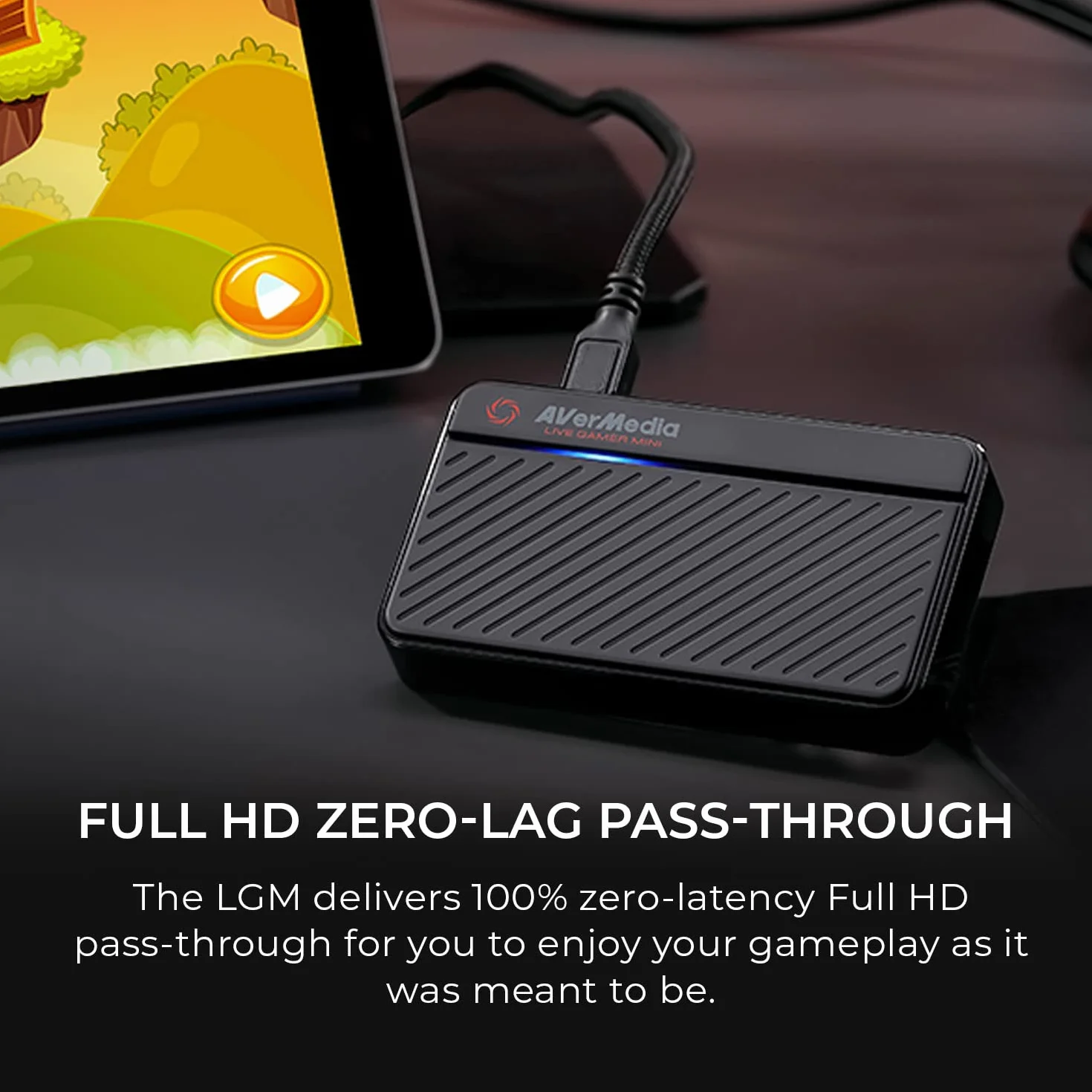 Avermedia Live Gamer MINI GC311, Karta Przechwytująca, Kompatybilny z Nintendo Switch, Play Station 4, Xbox, iPhone, iPad (GC311) GDDR4, AGP PCI Express x 4, Czarny