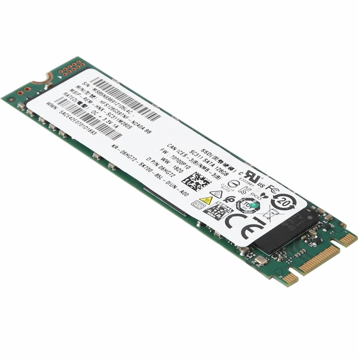 Do SK SC311 128 GB SATA SSD HFS128G39TNF-N2A0A M.2 6 Gb/s do laptopa stacjonarnego
