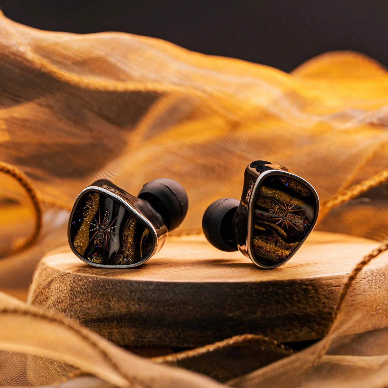 Linsoul Kiwi Ears Étude Monitor douszny, 3BA+1DD+1BN Hybrydowe słuchawki douszne IEM, Słuchawki do gier, HiFi Przewodowe słuchawki stereo z odłączanym 2-pinowym kablem dla audiofilów i muzyków