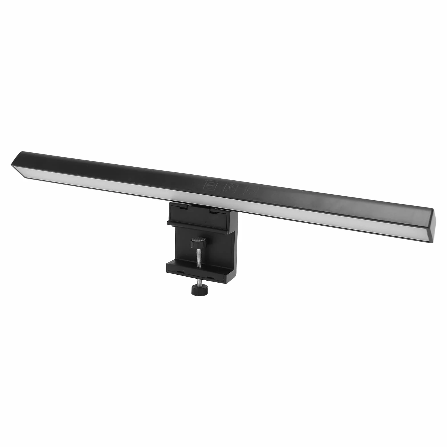 Generic Monitor Portu Typu C Lampka Zadaniowa 3 Tryby Kolorów Sterowanie Dotykowe dla Paska świetlnego Ekranu Komputera Czarny