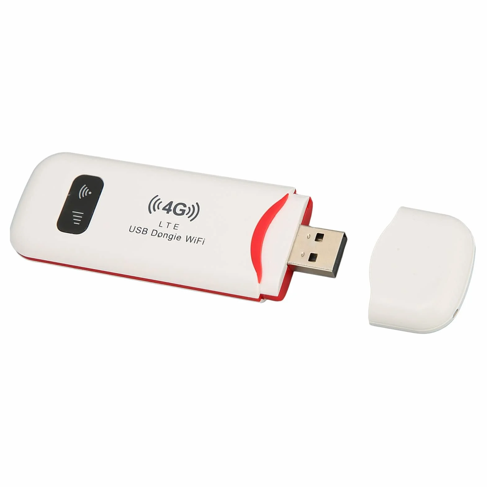 Przenośny Wi-Fi 4G LTE Wireless USB Dongle mobilny hotspot przenośny router WiFi z gniazdem na kartę SIM, szyfrowanie WPA WPA2, obsługuje 10 użytkowników mobilnych