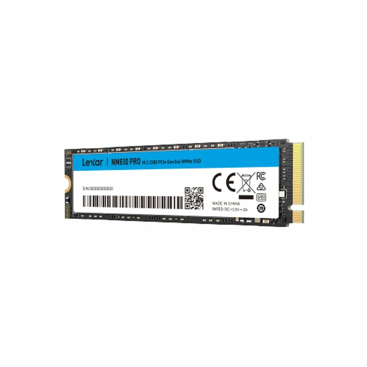Lexar Disque SSD NM610 Pro 1To (1000Go) - NVMe M.2 Typ 2280