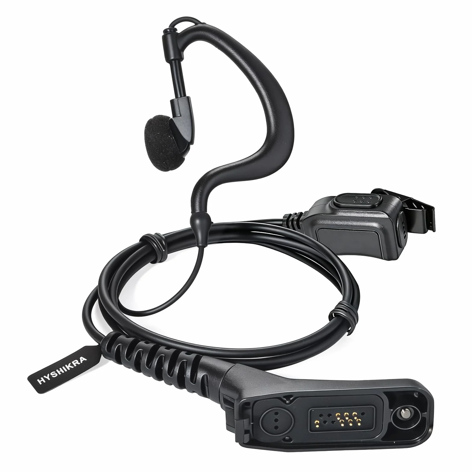 Słuchawka z mikrofonem Multi Pin zestaw słuchawkowy kompatybilny z Motorola DP3400 DP4400 DP4800 DGP4150 XiR-P8200 Xpr-6300 dwukierunkowe radio (kształt G, 1)