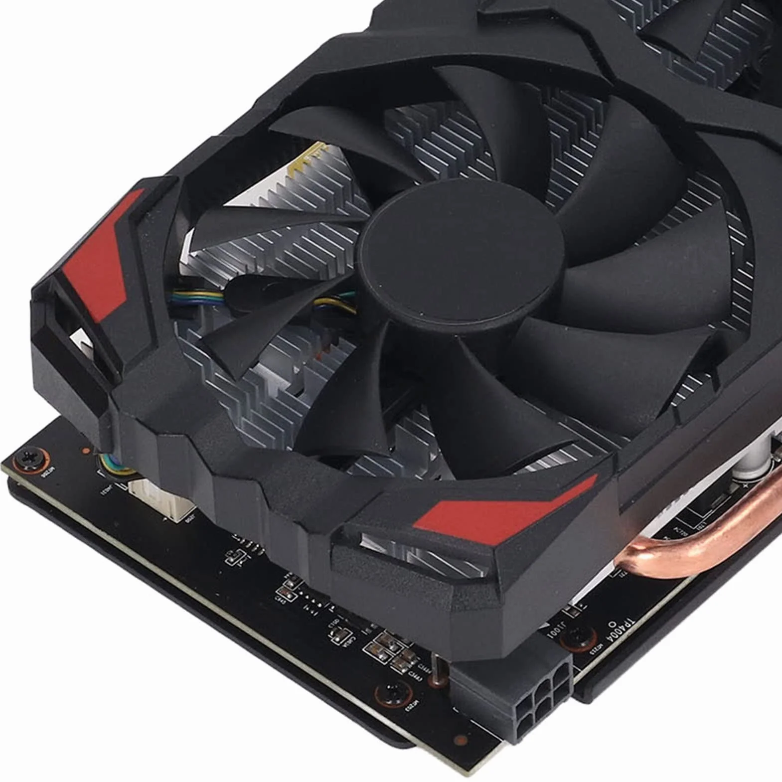Karta Graficzna RX 580 8 GB DDR5, 256-bitowa Karta Graficzna do Gier z Gniazdem Pci Express 3.0 16X do Komputerów Stacjonarnych, Dwa Wentylatory