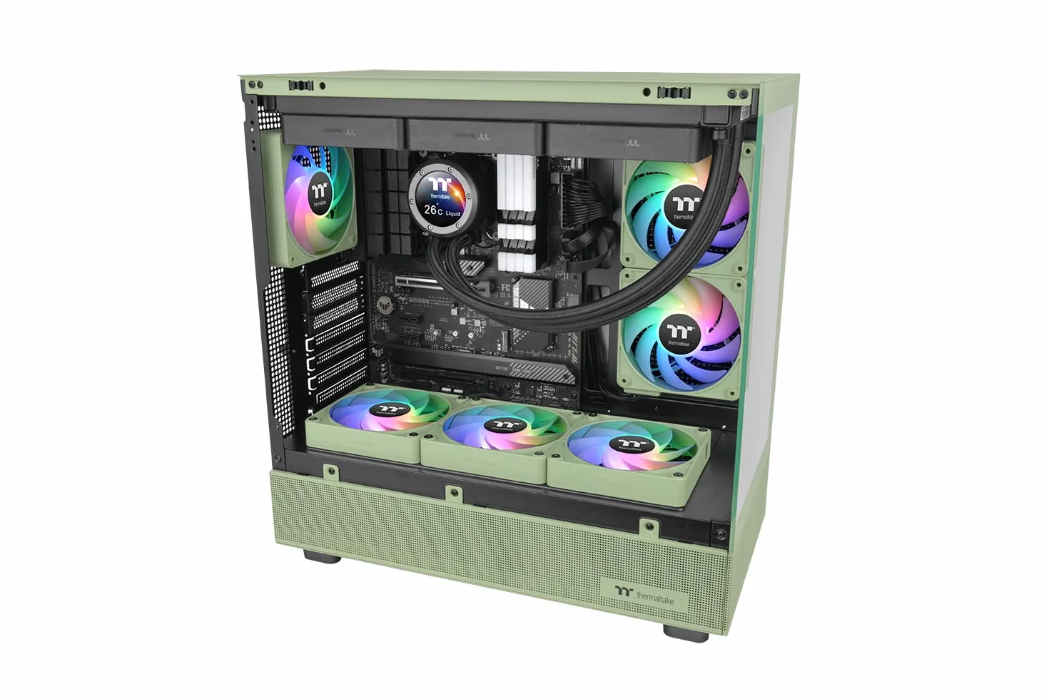 Thermaltake CT120 EX ARGB |Matcha Green | 3 Fan Pack