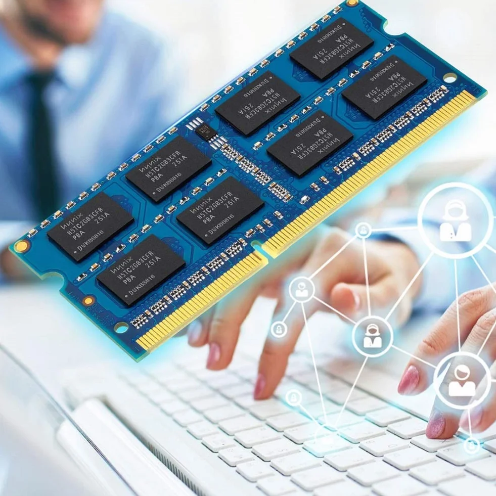 Motoeagle Pamięć operacyjna RAM do notebooka, 2 x 4 GB DDR3L-1600 SODIMM RAM, zestaw PC3 PC3L 12800S, 4 GB, 8 GB, 204-pinowa 2Rx8 DDR3 1600 MHz, niebuforowana, bez ECC 1,35 V CL11 Dual Rank