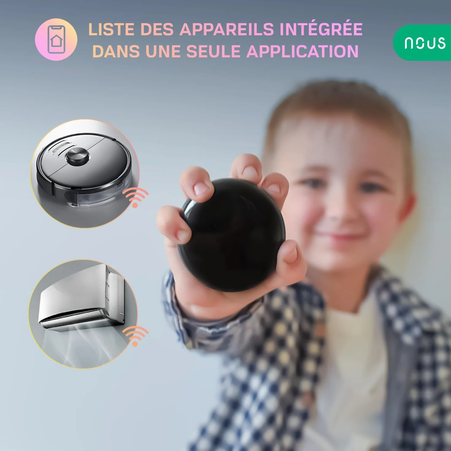 Nous L5 Tuya Smart Life IR Hub Smart Home Zdalny Control Google Home Alexa WLAN 2,4 GHz