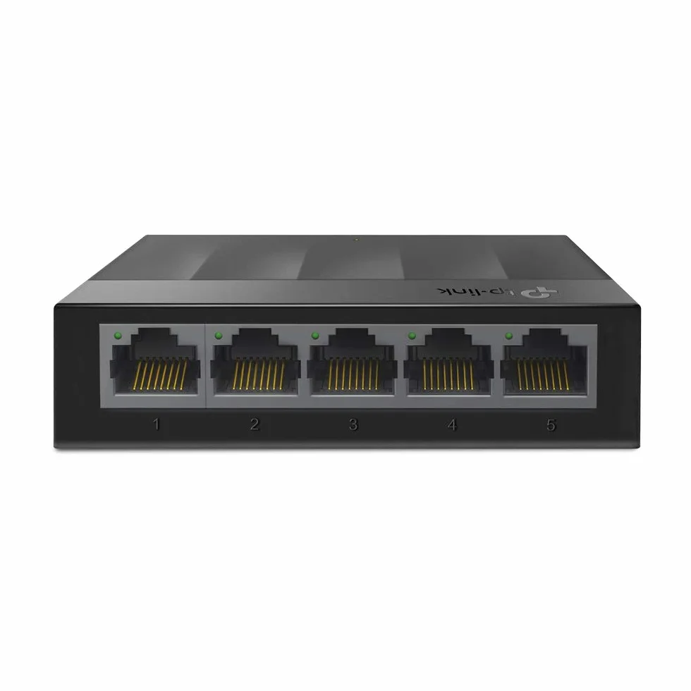 TP-Link LS1005G Przełącznik sieciowy 5-portowy Gigabit Plug & Play Czarny