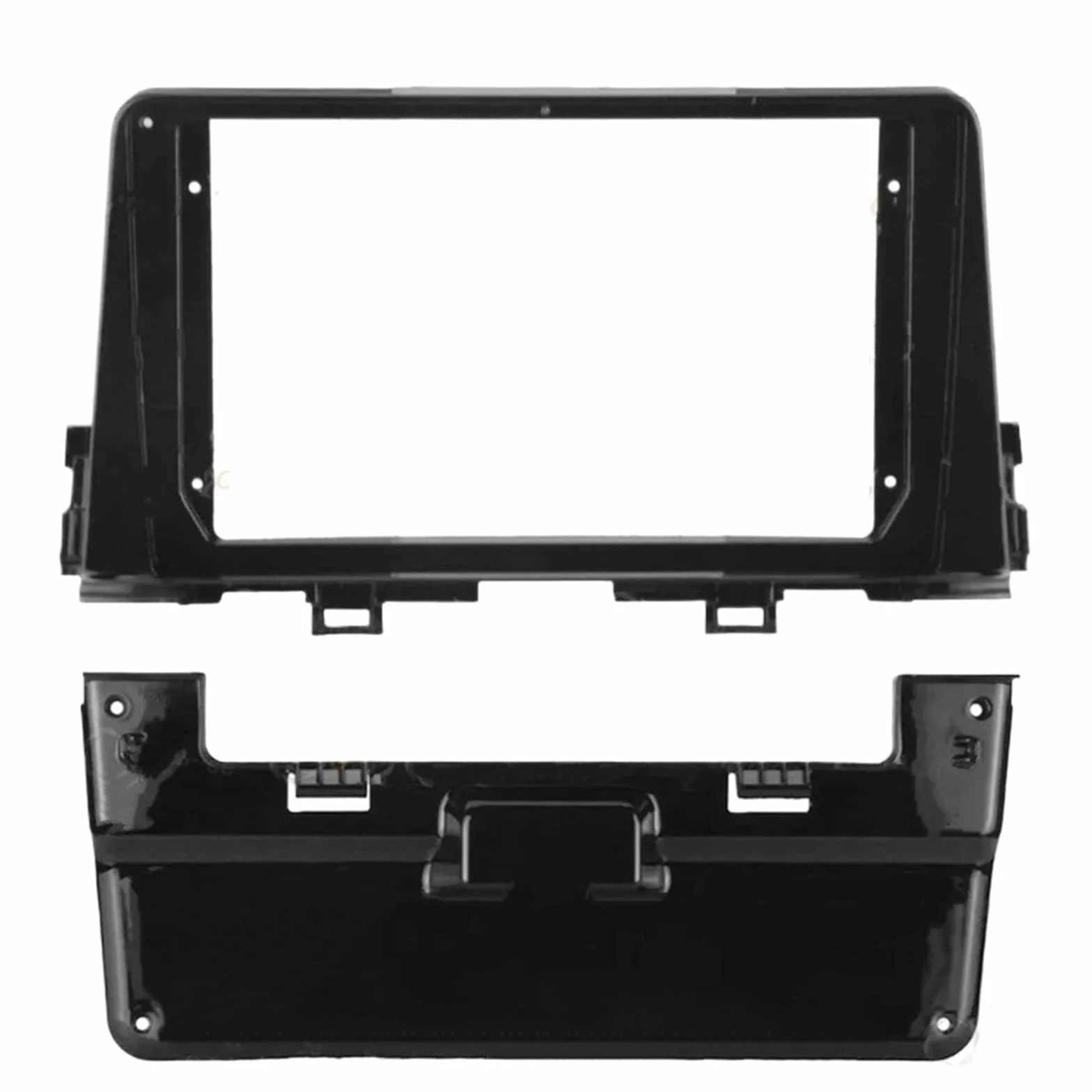 Ramka do radia Pasuje do Kia Morning 3 Picanto 2017-2020 9-calowy adapter ramy samochodowej do deski rozdzielczej z radiem Android samochodowego(F9753)
