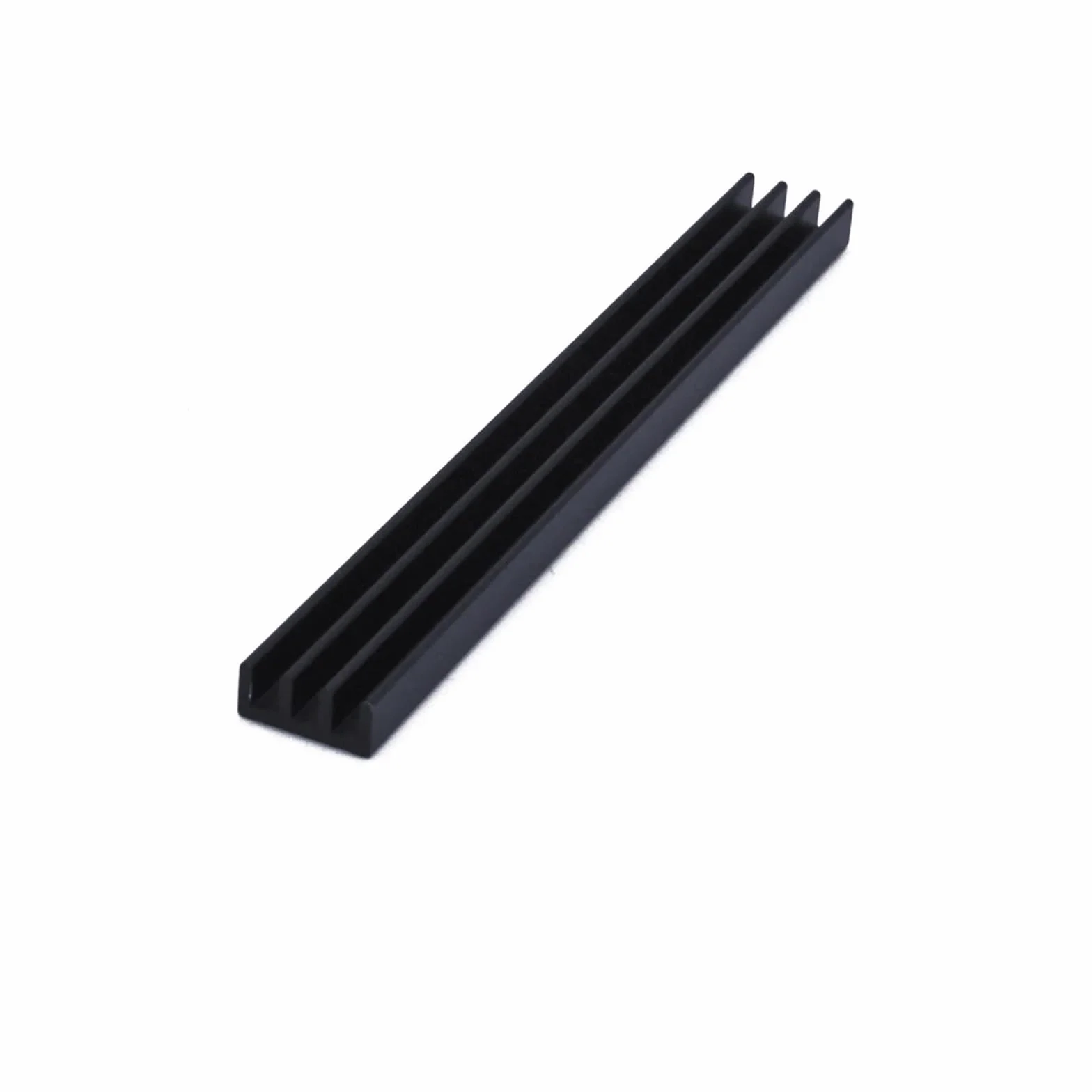 Radiator, 5 s/partia aluminiowy radiator radiatorowy czarny do elektronicznego chłodzenia LED RAM