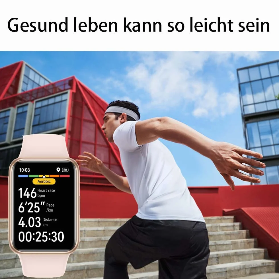 Huawei Watch Fit 2 Złoty/Różowy