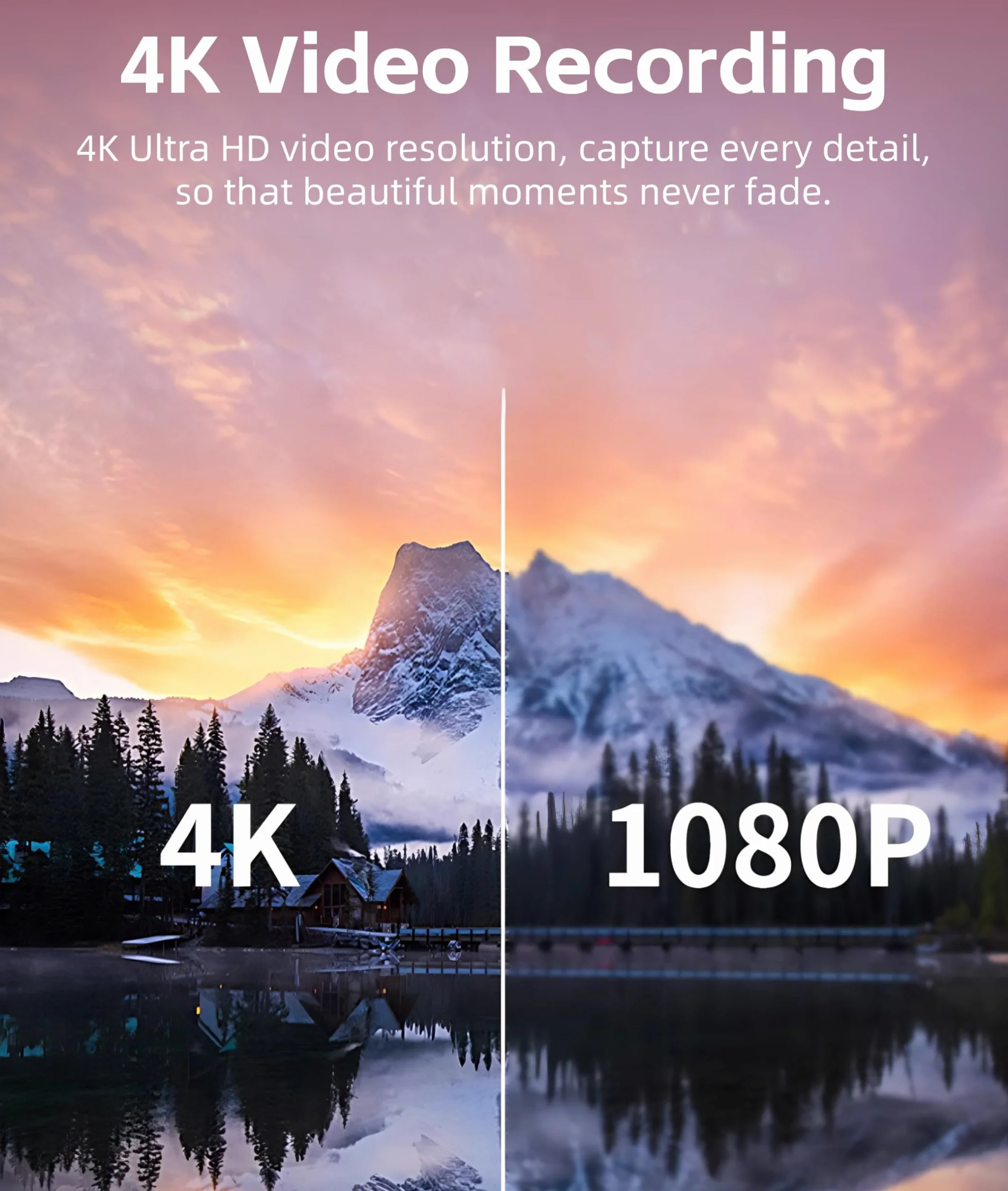 Cyfrowy Aparat Fotograficzny 4K 58 MP do Fotografii, 2,88-calowy Aparat z Odchylanym Ekranem do Vlogowania na YouTube, 16-krotny Zoom Cyfrowy Kompaktowy Podróżny Aparat Cyfrowy o
