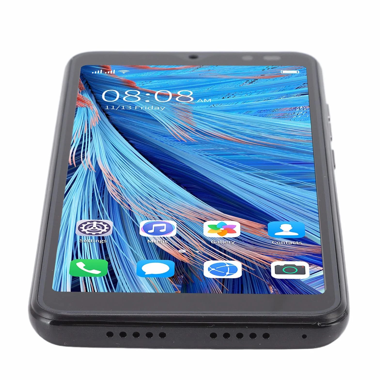 Odblokowany Telefon Komórkowy z Androidem dla Rino8 Pro, 2 GB RAM, 32 GB ROM, 5,45-calowy Pełny Ekran HD, Rozpoznawanie Twarzy, Aparat 2MP + 5MP, Czterordzeniowy Procesor MTK6799(Czarny)