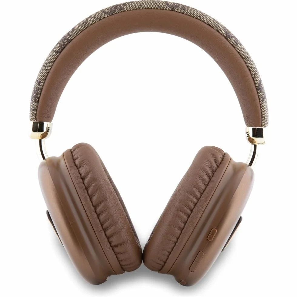 CG Mobile Guess Słuchawki Bluetooth 4G z trójkątnym logo - brązowe