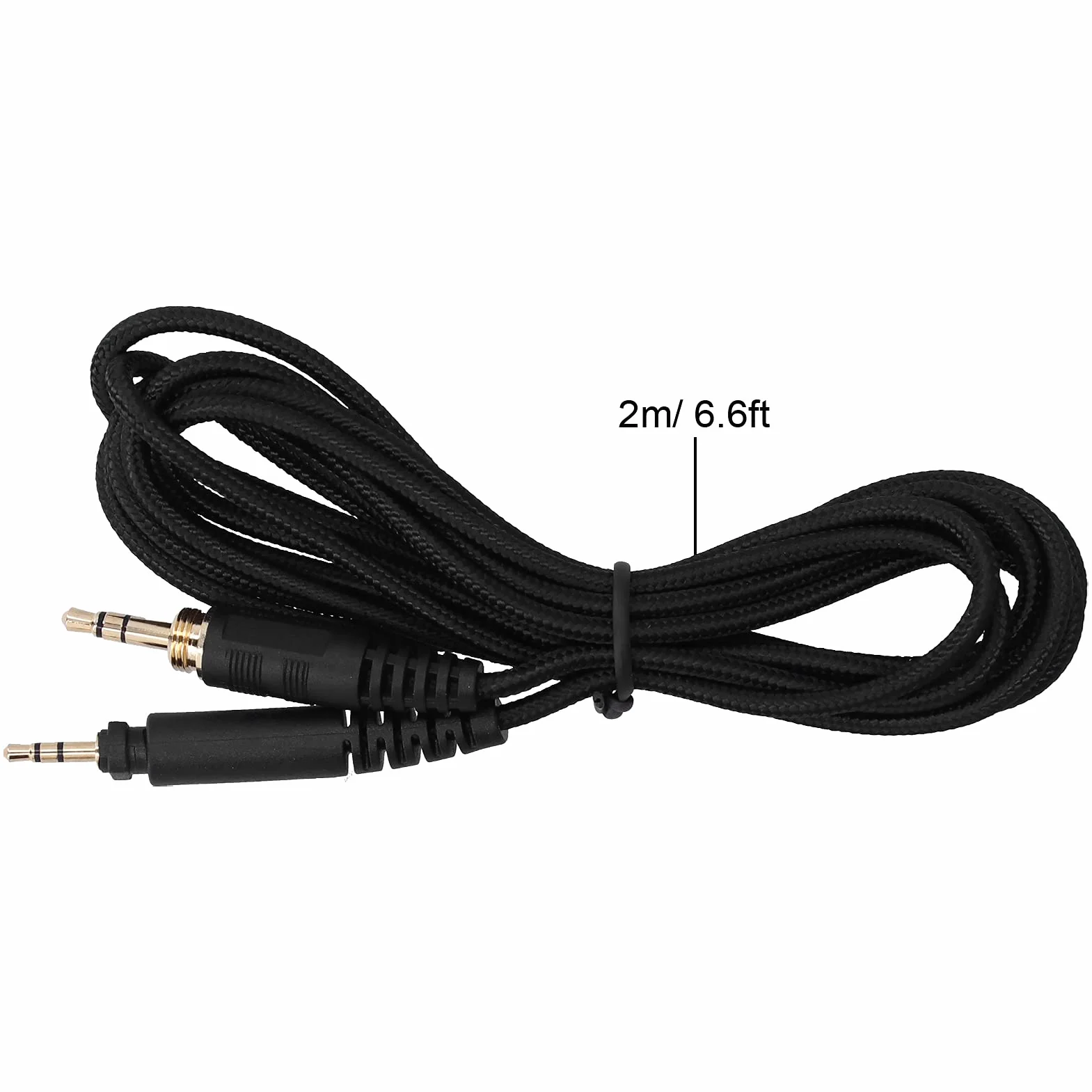 ciciglow Kabel audio do słuchawek, 2,5 mm do 3,5 mm / 6,35 mm złącze kabla audio do słuchawek Aux dla SRH440 / SHP9000