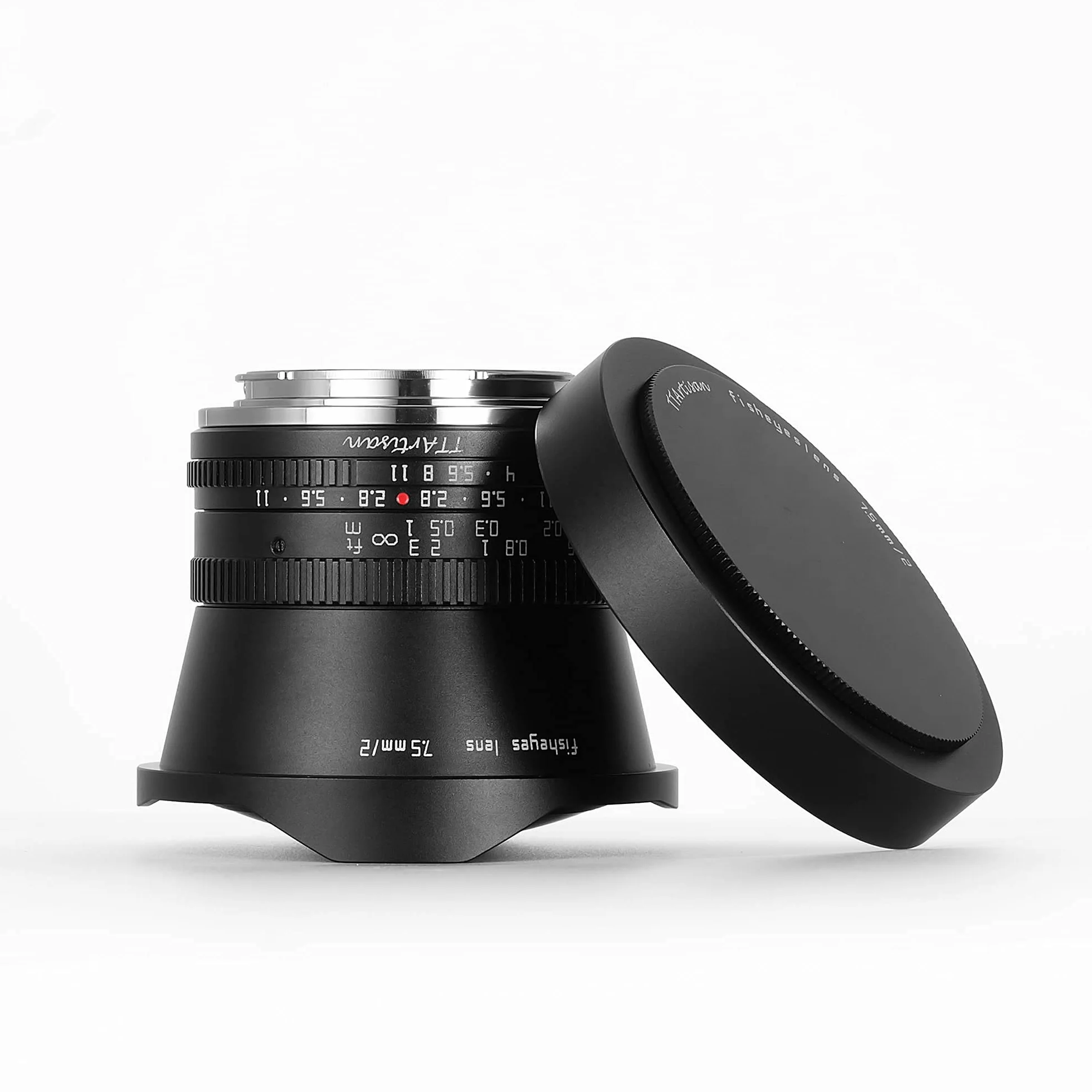 TTARTISAN 7,5mm F2.0 APS-C Obiektyw typu rybie oko z ręcznym ustawianiem ostrości do mocowania Sony E (Bez filtra ND)
