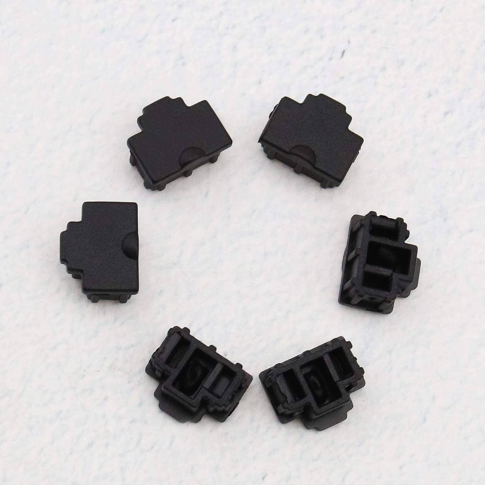 Sourcing Map RJ45 12,5 x 10,5 x 6 mm PVC Dust Cover Plug Cap 50 sztuk