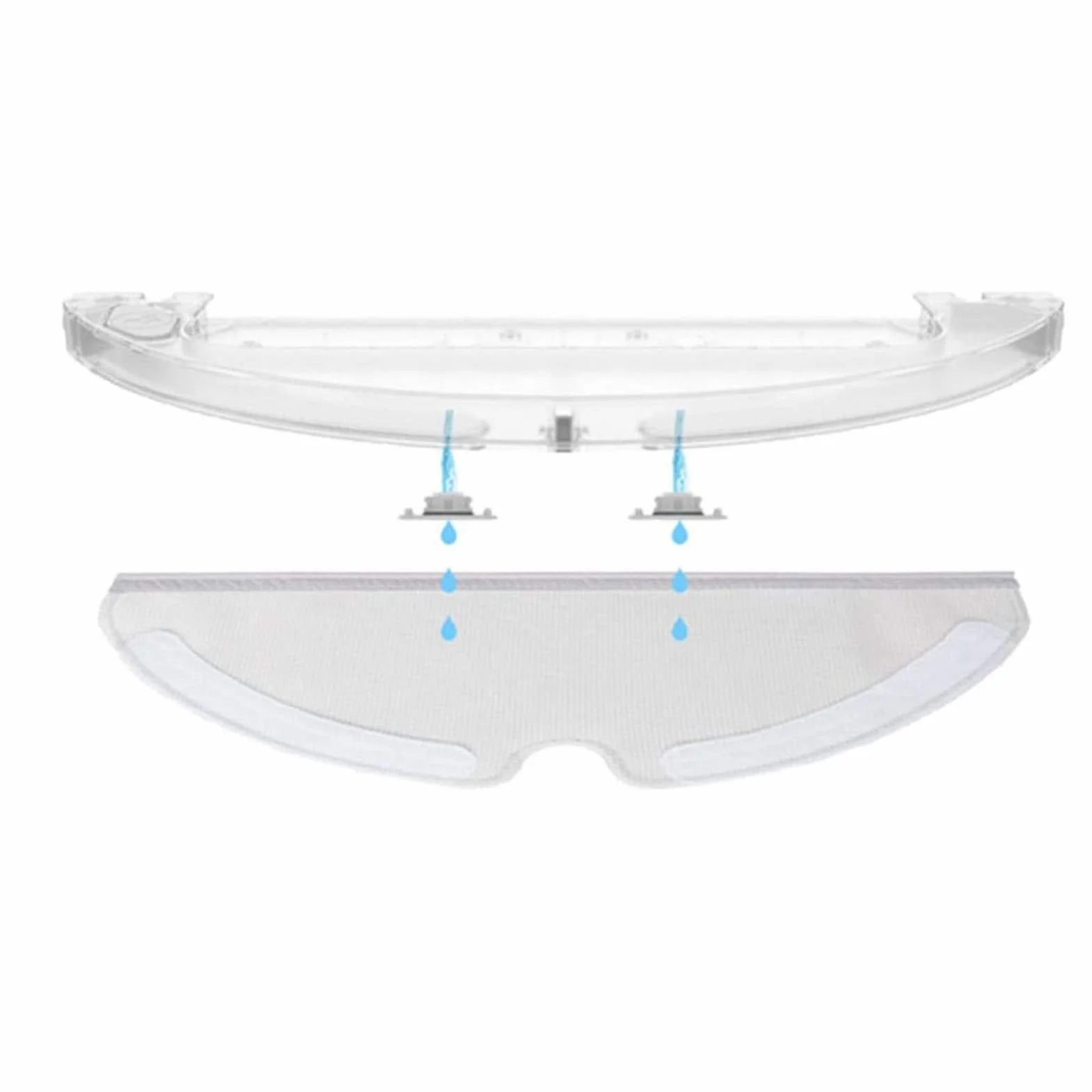 Element Filtrujący Zbiornik Wody do Xiaomi 1S T4/T5 S4 S5 S6 S50 S51 S55 Zamiatający Robot