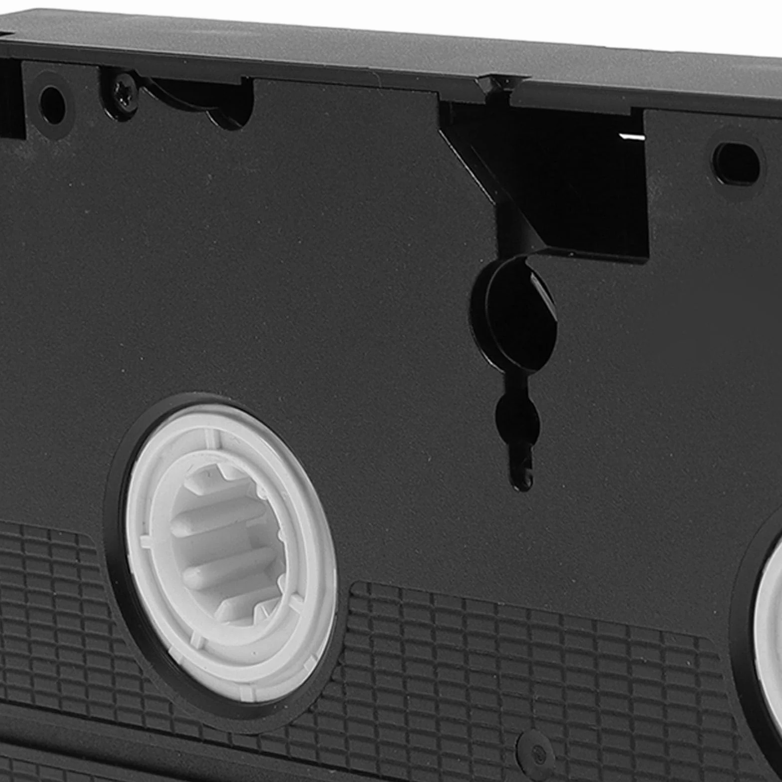 Zestaw do czyszczenia głowic magnetowidów VHS/VCR, Zestaw do czyszczenia głowic magnetowidów VHS, Technologia sucha bez konieczności stosowania płynów, czarna