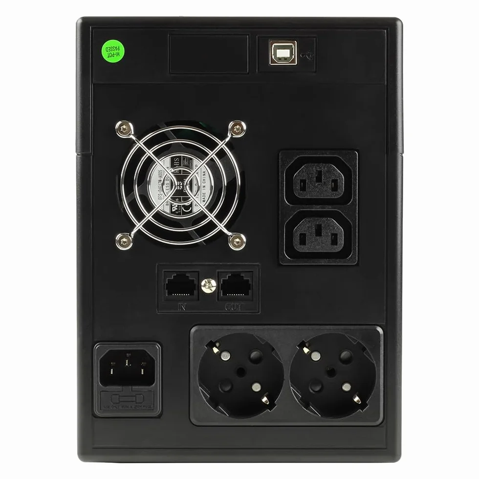 Lapara LA-VST-1500LCD Zasilacz bezprzerwowy SAI 1500VA 900W LCD Interaktywny