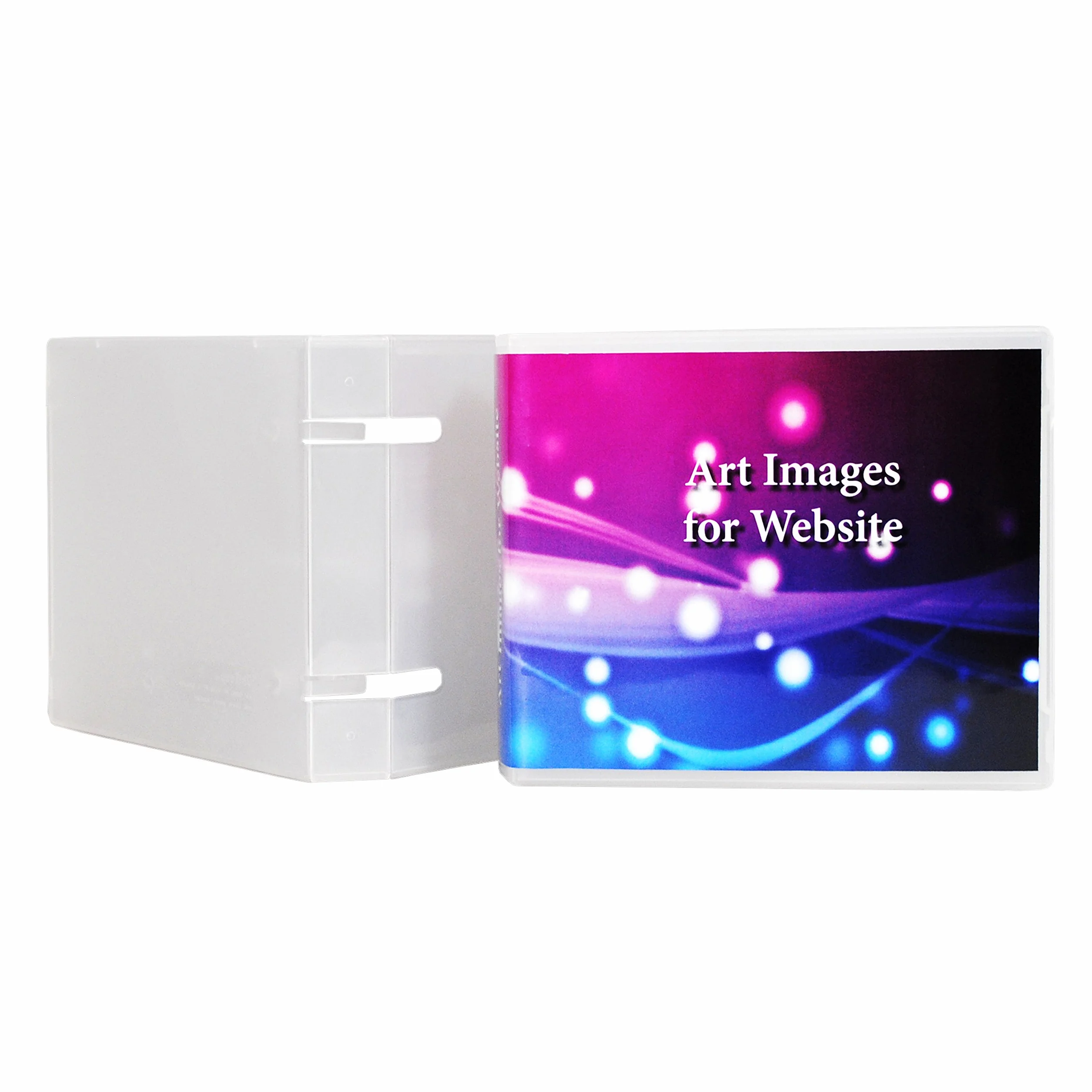 Unikeep Disc 20 CD/DVD Wallet (przezroczysty) ze stronami - zestaw 3 szt