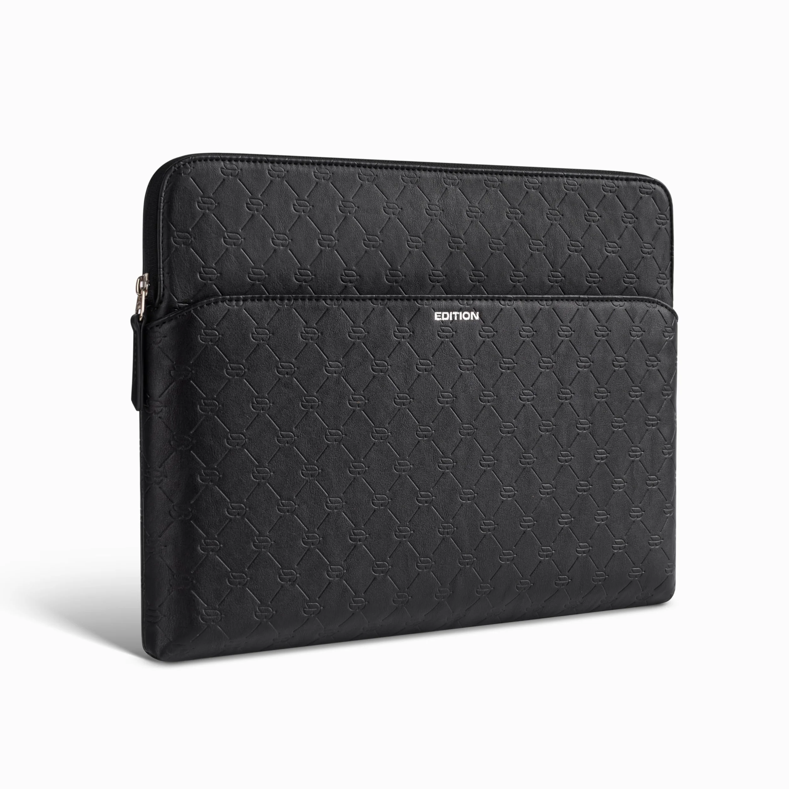 Comfyable x Edition pokrowiec na laptopa ze sztucznej skóry 33.0 cm, kompatybilny z MacBook Air M5 33.0 cm i MacBook Pro M5 Pro M5 Pro/Max 2026, etui podróżne Mac z przednią kieszenią na zamek