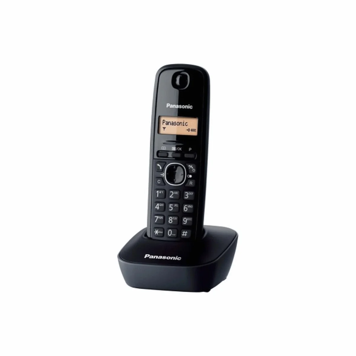 Panasonic KX-TG1611FRH Telefono cordless solo senza segreteria nera
