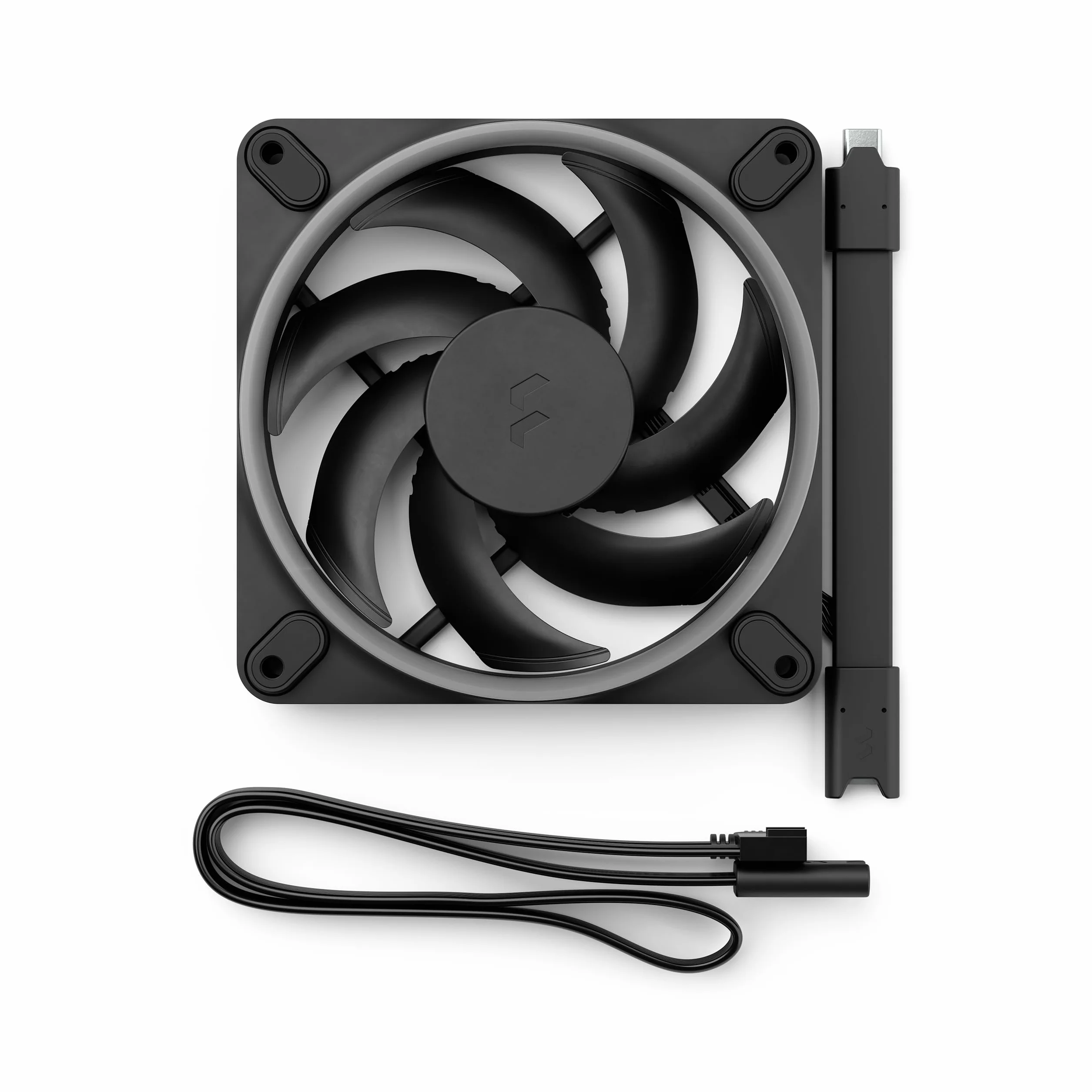 Fractal Design Momentum 12 RGB, czarny - wentylator komputerowy