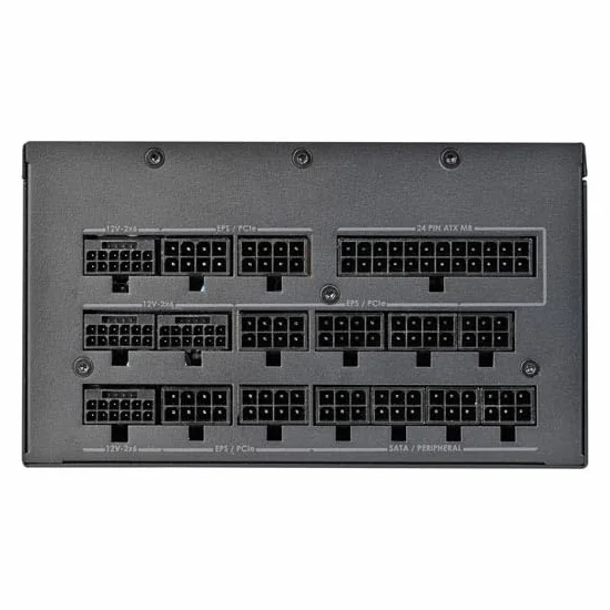 Silverstone HELA 2500Rz, Cybenetics Platinum całkowicie modułowy zasilacz ATX, 2500 W, ATX 3.1 i PCIe 5, SST-HA2500R-PM