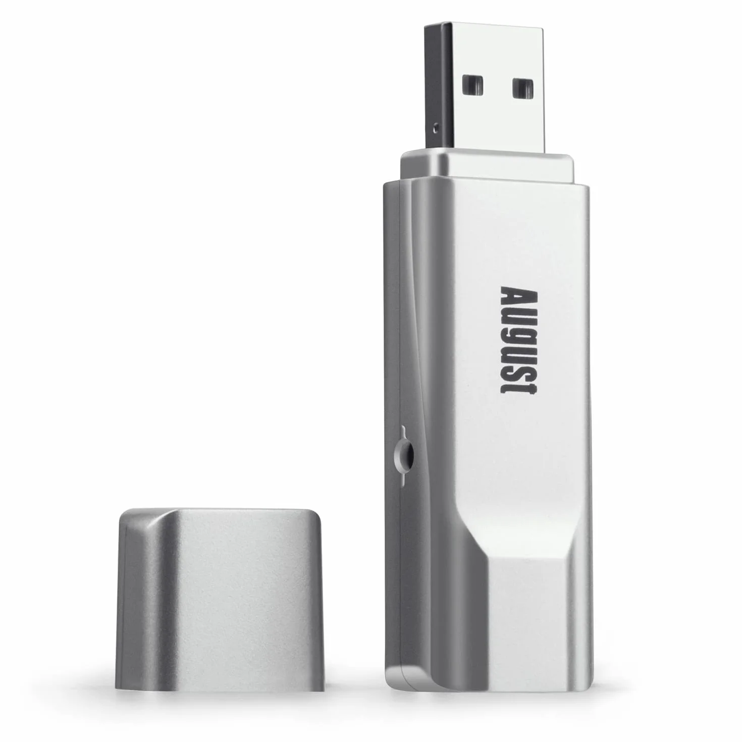 Tuner TV USB HD - August DVB-T210 - Oglądaj cyfrowy telewizor Cyfrowa telewizja naziema w Full HD na laptopie i komputerach stacjonarnych - zewnętrzna karta telewizyjna do Windows 11,10, 8, 7
