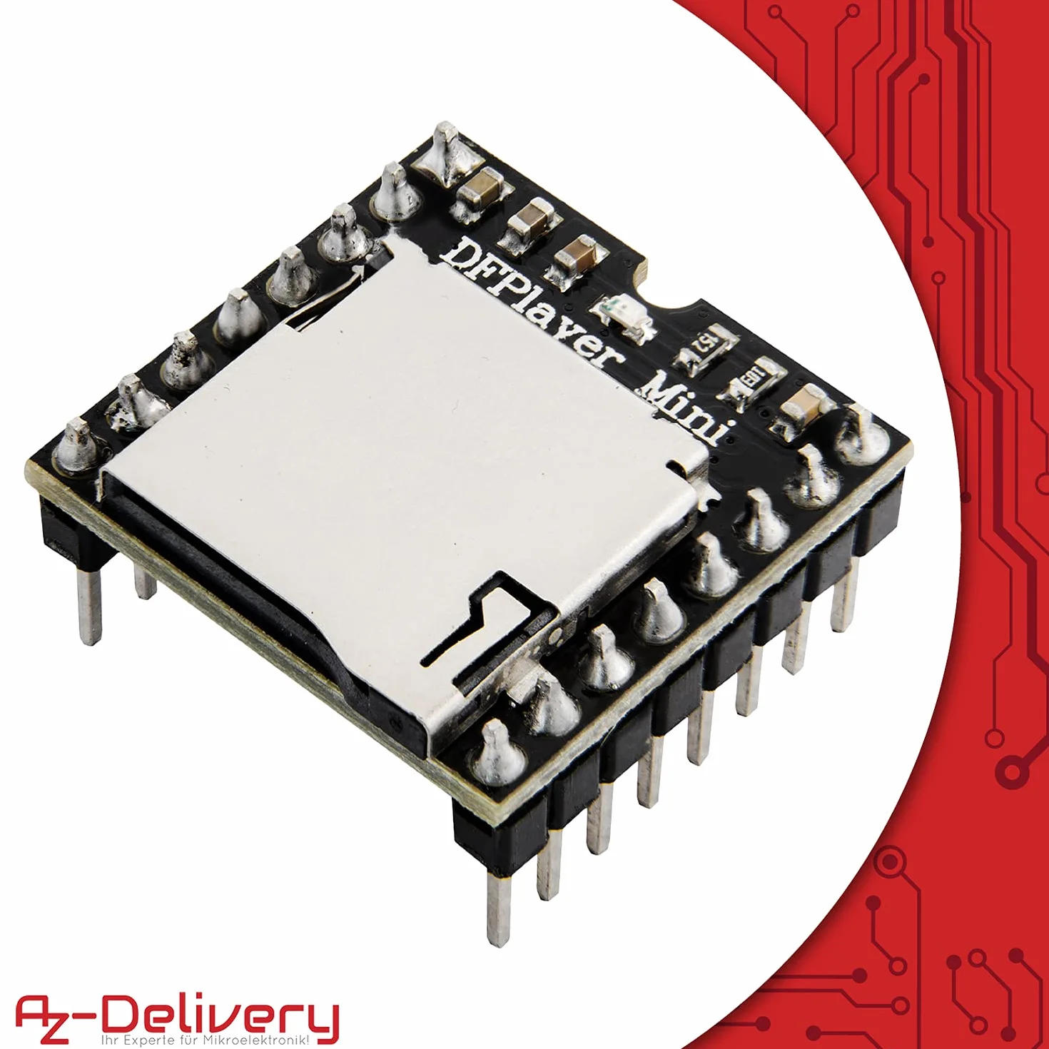 AZDelivery 2 x Zestaw TonUINO (odtwarzacz Mp3, AZ-Nano V3-Board, zestaw RFID i karty RFID 13,56 MHz) kompatybilny z Arduino zawiera E-Book!