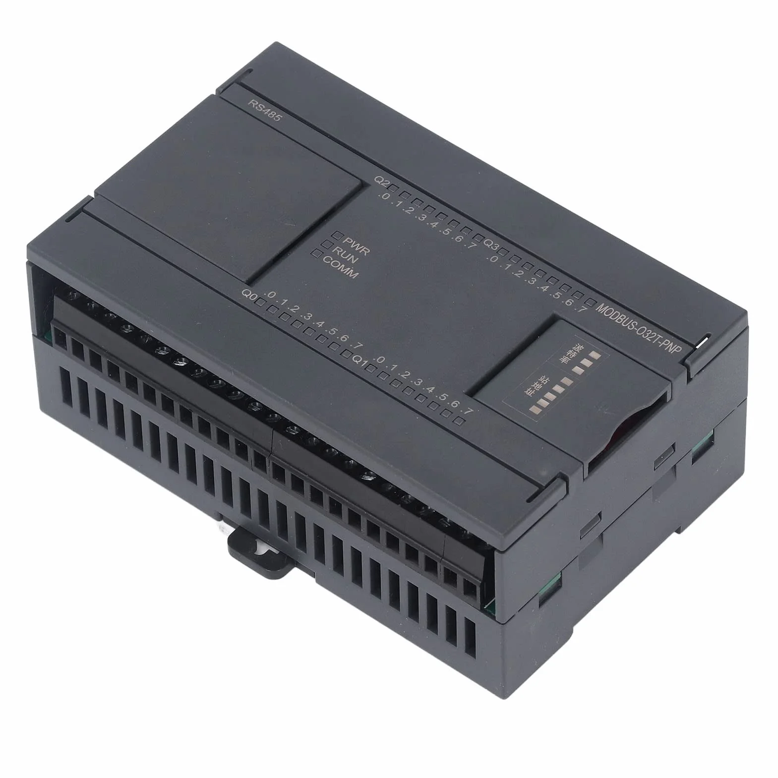 Sterownik PLC, 32-kanałowa Płytka Sterowania Przemysłowego z Wyjściem Tranzystorowym z , Programowalny Sterownik Logiczny 24 V DC do Sterowania Urządzeniami IO i Przechowywania Parametrów