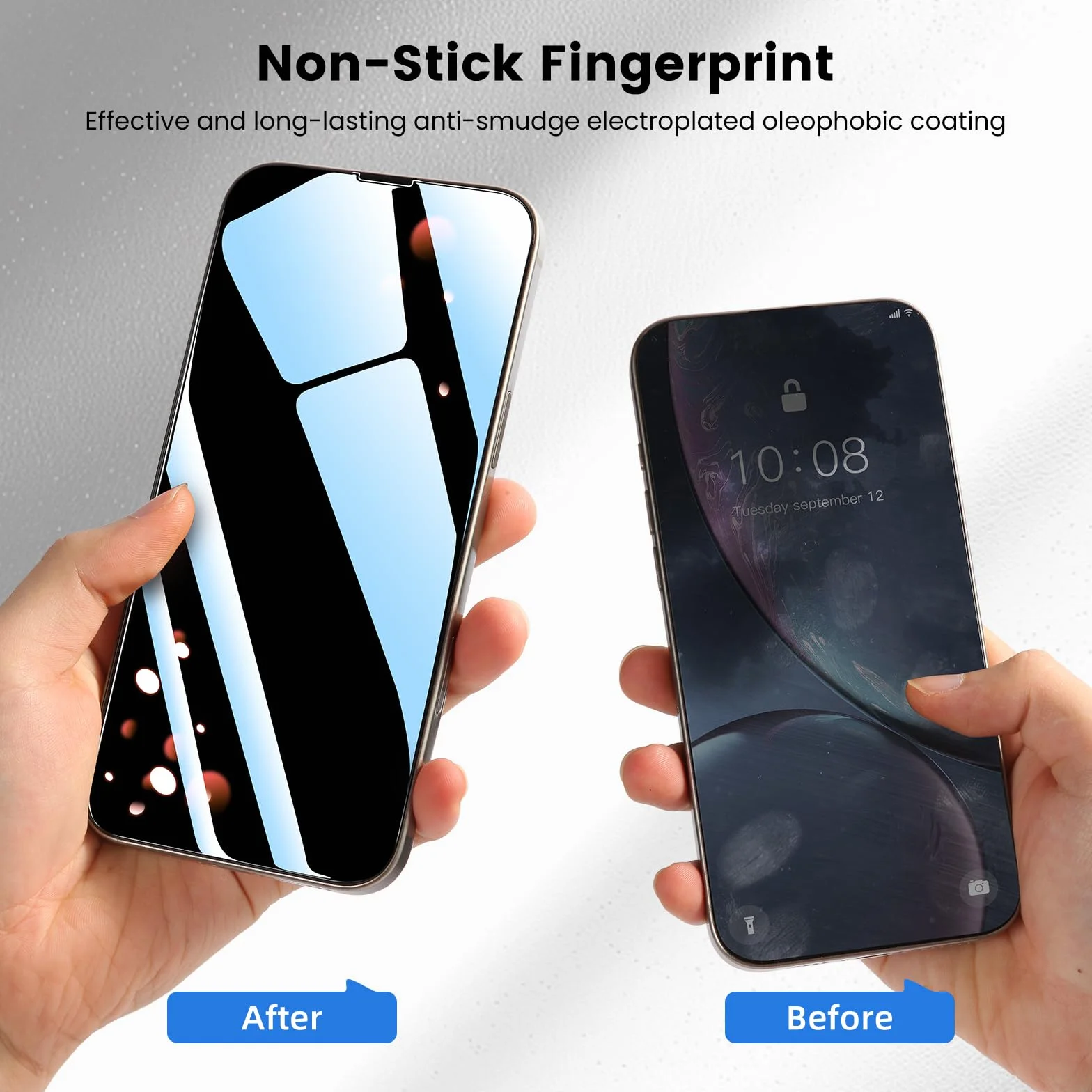 Ochrona ekranu 360 do iPhone'a 16 Pro Max, 2 sztuki, automatyczne wyrównanie bez kurzu, pełna osłona, łatwa instalacja, 4-kierunkowe szkło hartowane dla Apple 16 Pro Max, 2 sztuki