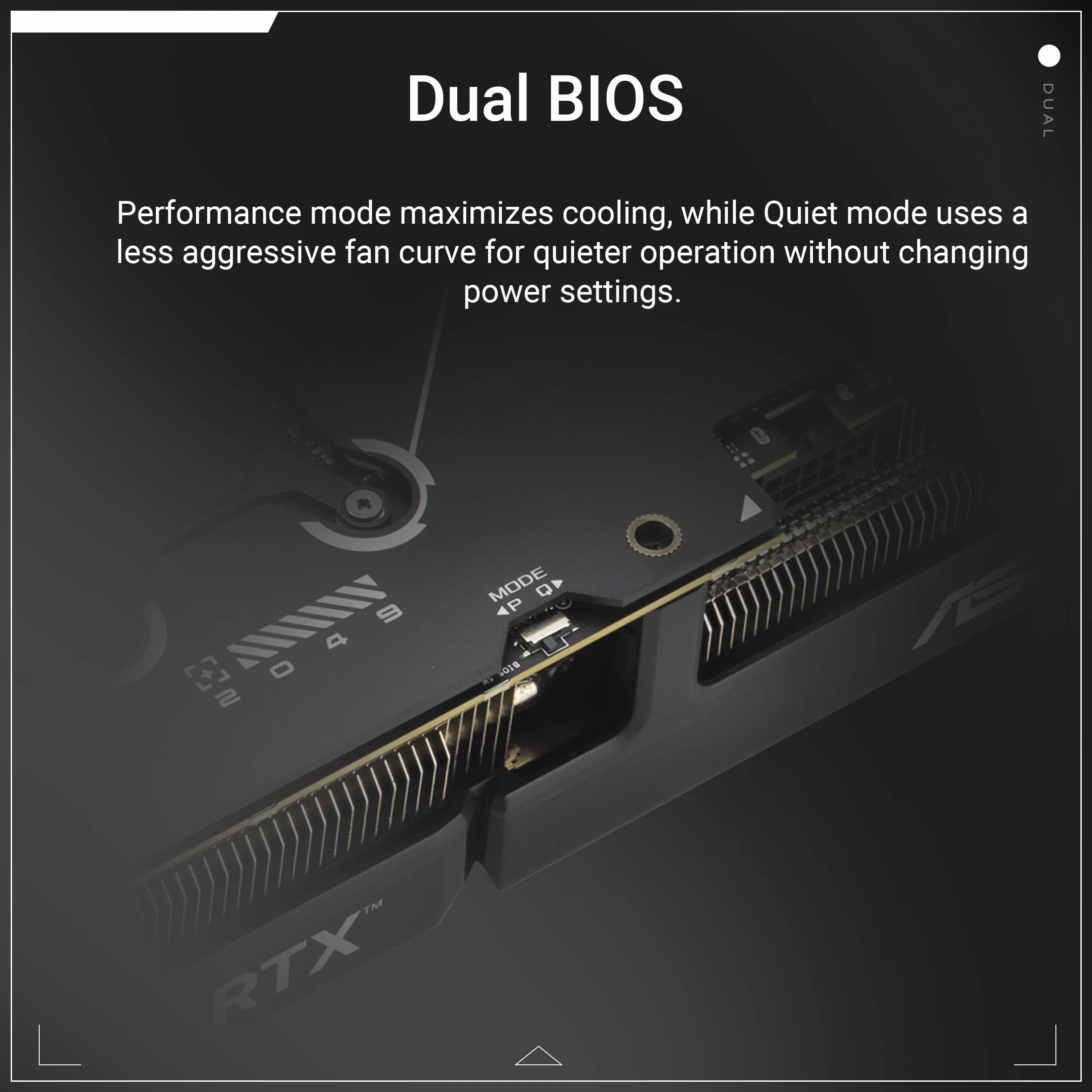 ASUS Dual NVIDIA GeForce RTX 5070 OC Edition, karta graficzna 12 GB GDDR7, 192 bity, PCIe 5.0, 2 wentylatory Axial-Tech, 1 HDMI 2.1, 3 DisplayPort 2.1, GPU Tweak III, biały, DUAL-RTX5070-O12G