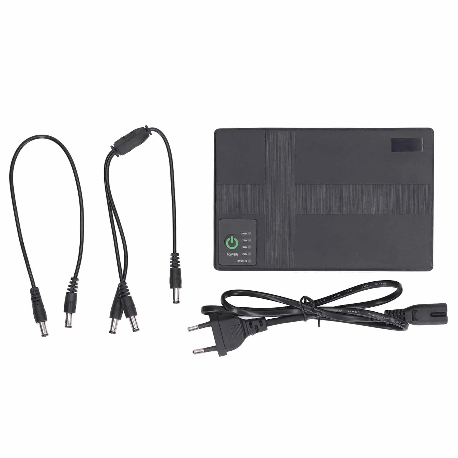 Zasilanie Akumulatorowe Mini UPS, Zasilacz Awaryjny Mini UPS 10400 MAh z Wejściem DC/wyjście USB 5 V DC 5V/9V/12V 2A Akumulator Zapasowy do Routera, Modemu, Kamery Bezpieczeństwa