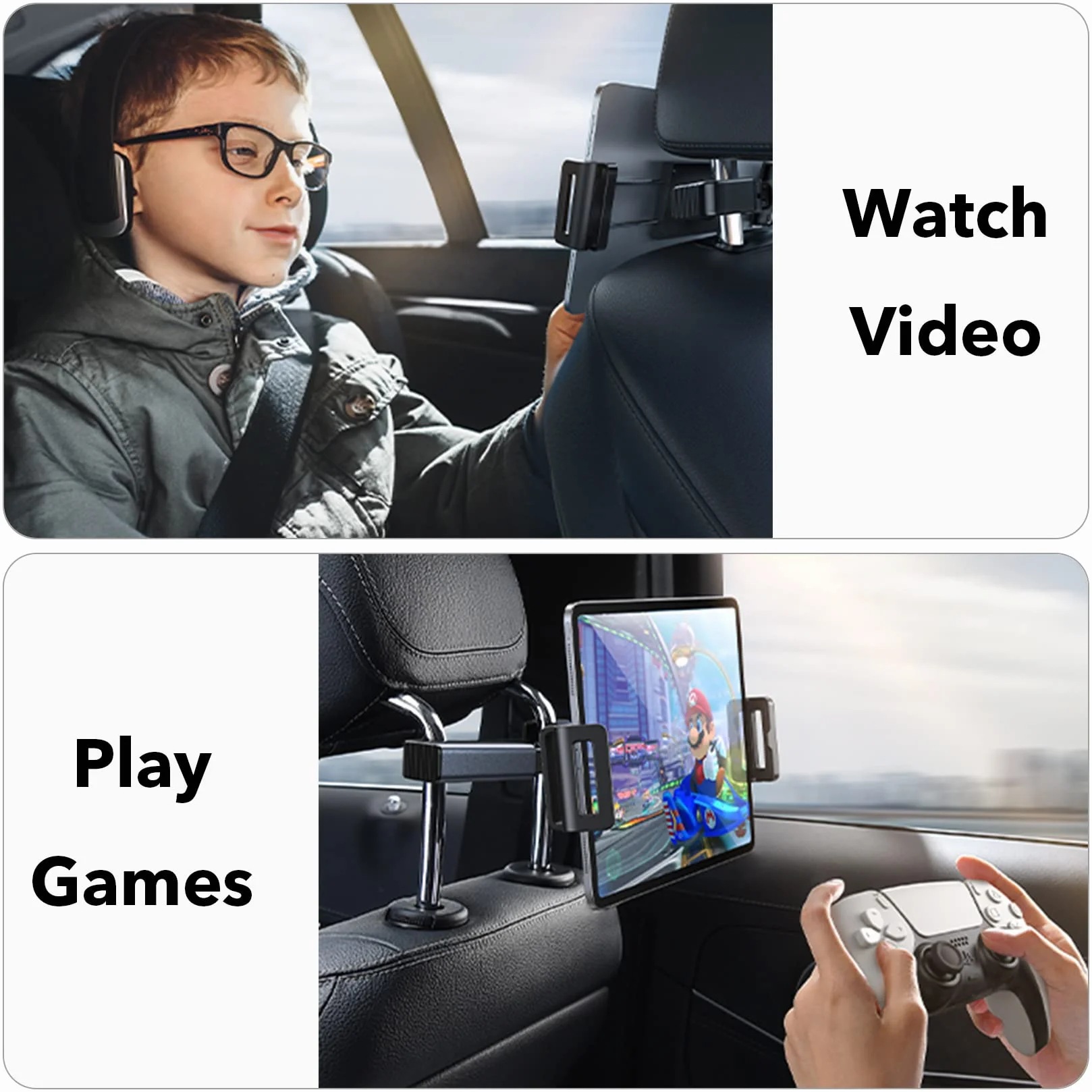 Uchwyt Na Tablet Samochodowy Wysuwany 4-14 Cali