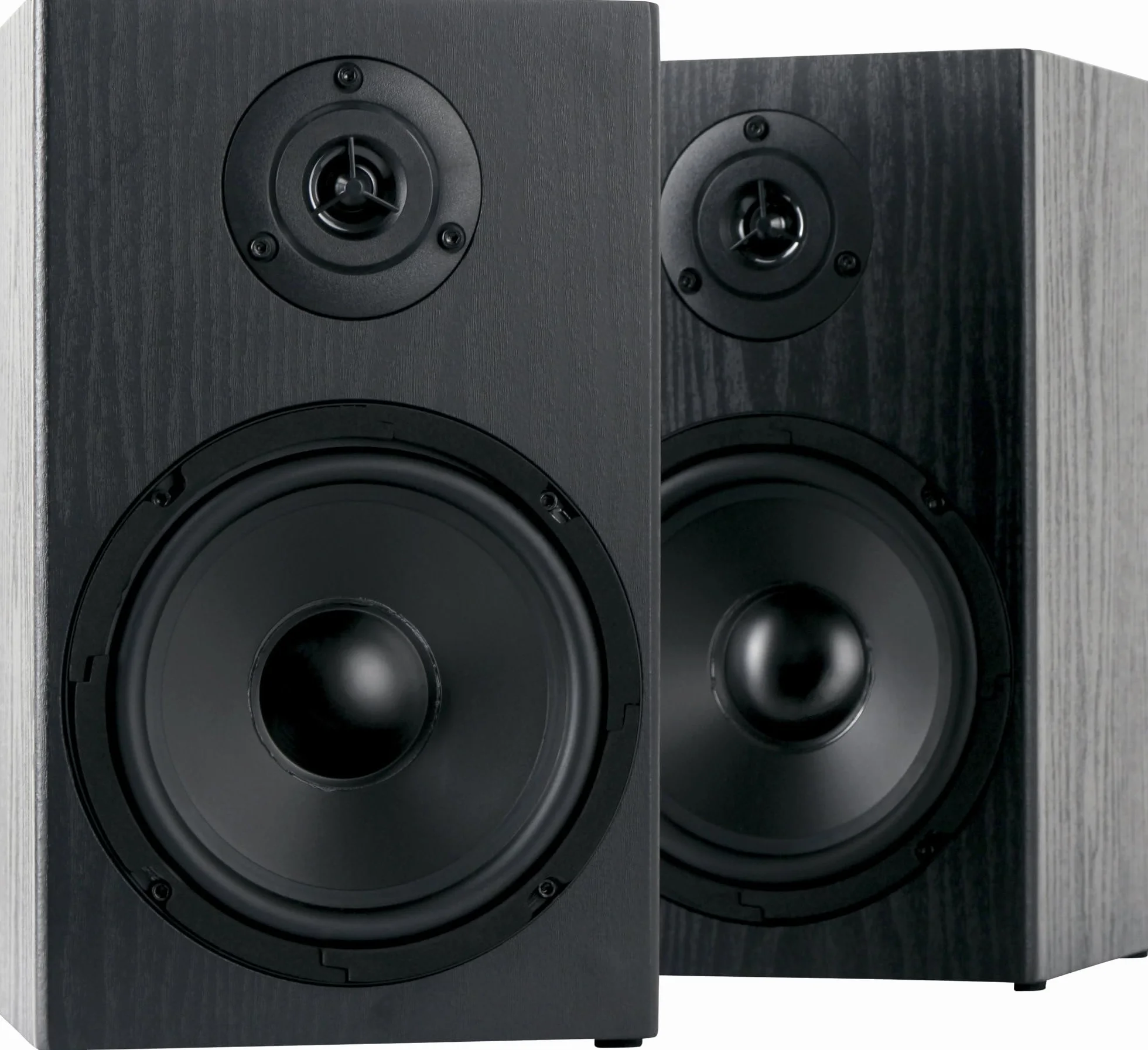 McGrey BSS-265 BK 6,5" głośniki HiFi, 1 para głośników, 40 W (RMS), system 2-drożny, również do montażu na ścianie, kolor czarny