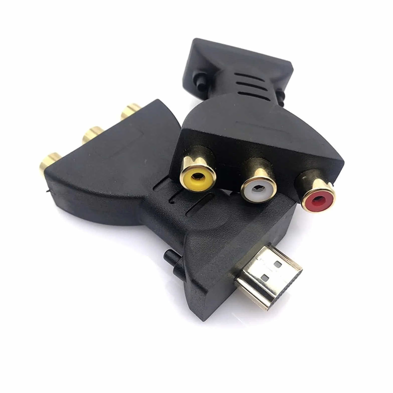 HDMI do AV Gold Plated Male to 3RCA Video Audio Adapter Converter