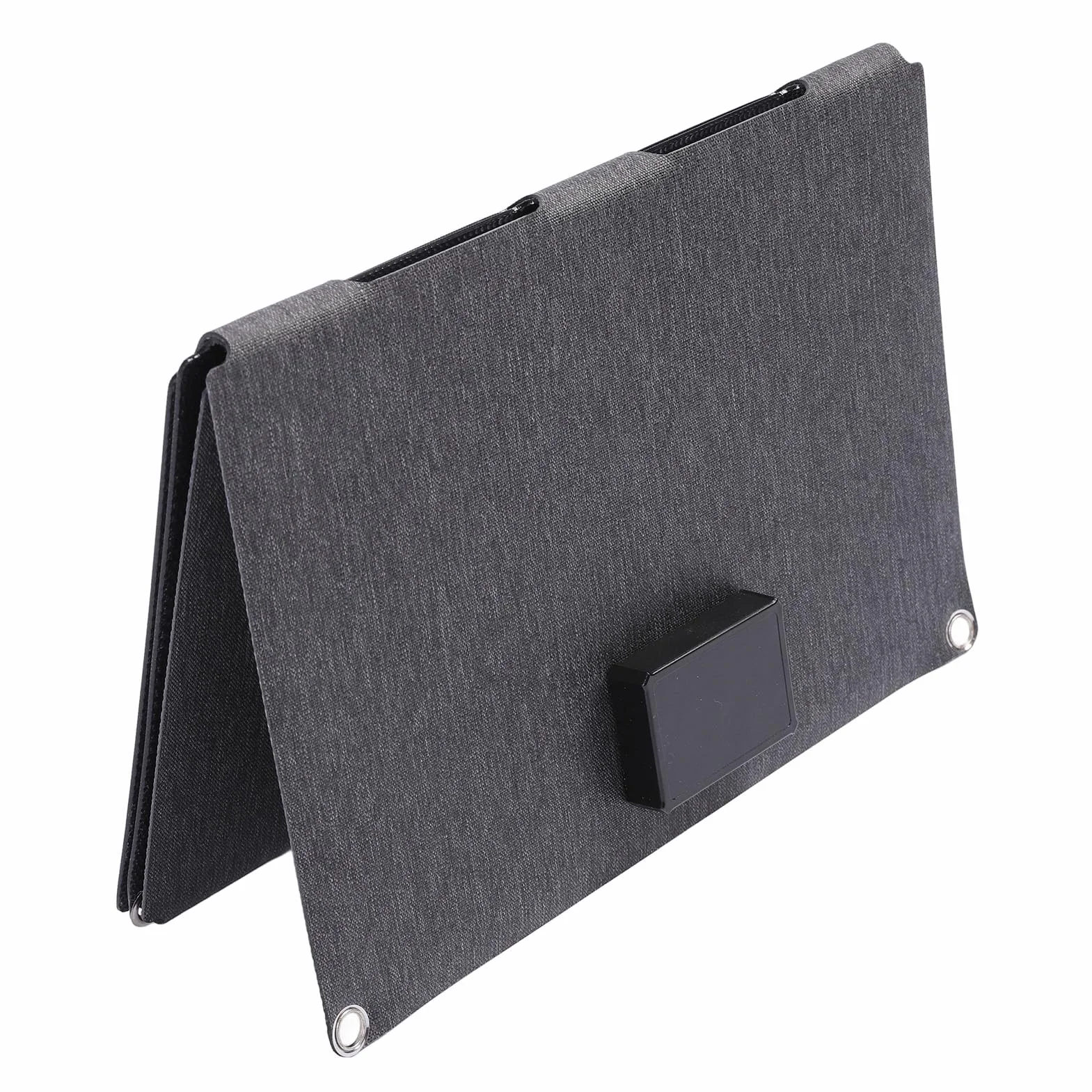 Składany Panel Słoneczny, Składana ładowarka do Panelu Słonecznego 80 W z Ogniwami Monokrystalicznymi ETFE, Podwójne Wyjście USB PD Typu C DC, Wodoodporny Przenośny Panel Słoneczny do