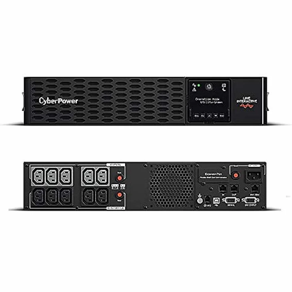 CyberPower Systems CYBERPOWER PR750ERT2U Rack/Tower Line-Interactive UPS 750VA/750W 2HE Sinewave PFC Compatible AVR Gre