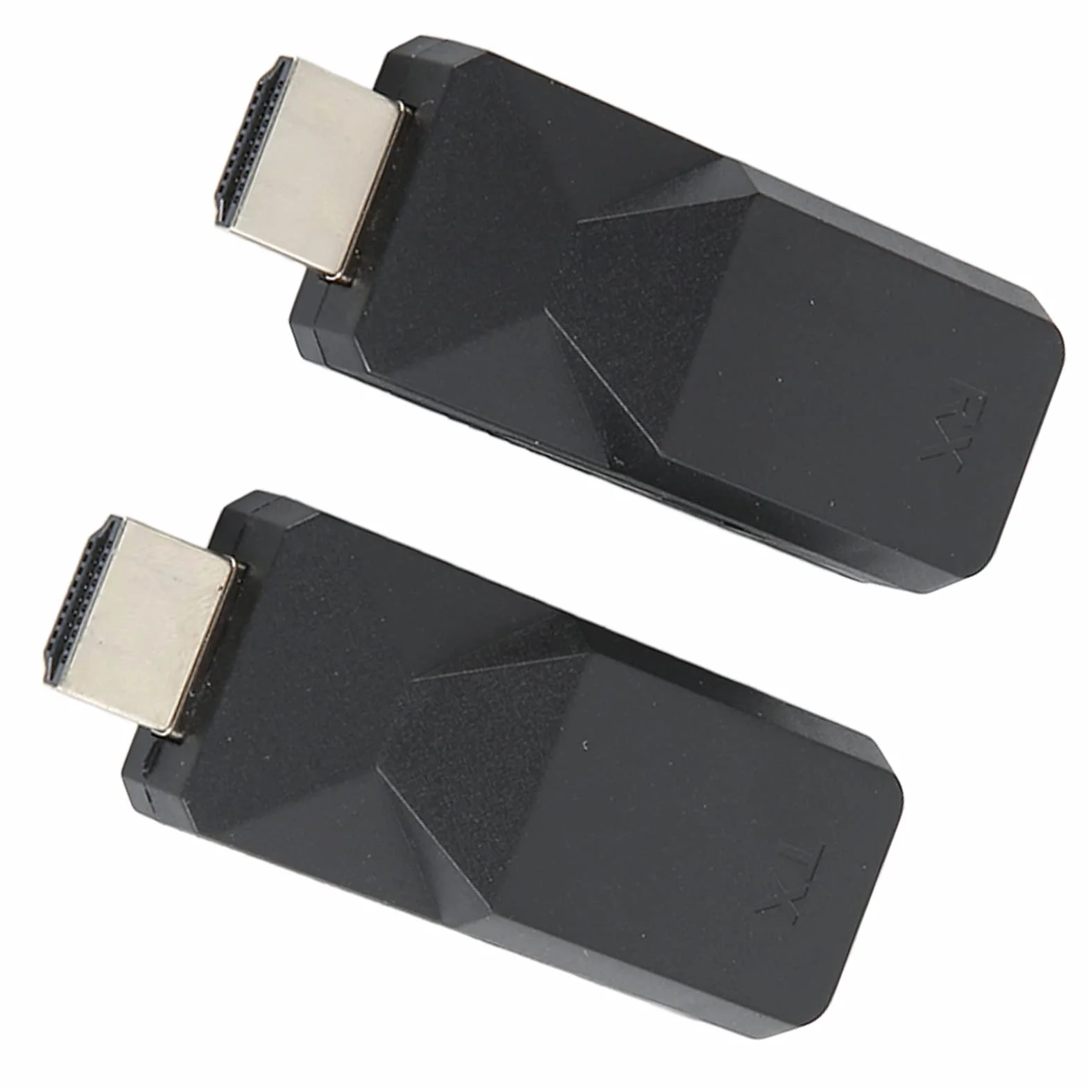 Bezprzewodowy nadajnik i odbiornik HDMI, 1920 X 1080 HDMI Extender Kit 165ft Cat5 Cat6 Ethernet RJ45 na HDMI Adapter Converter do laptopa PC Projektor