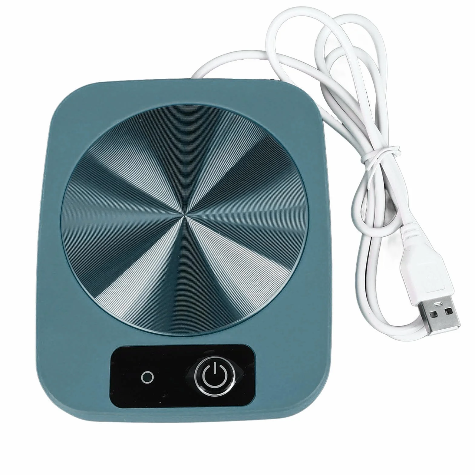 Inteligentny Podgrzewacz do Kawy ze stałą regulacją Temperatury, Przenośny Podgrzewacz do Kubków Zasilany Przez USB do Biura, Podróży i Domu, Dzięki Któremu Twoja Kawa Będzie