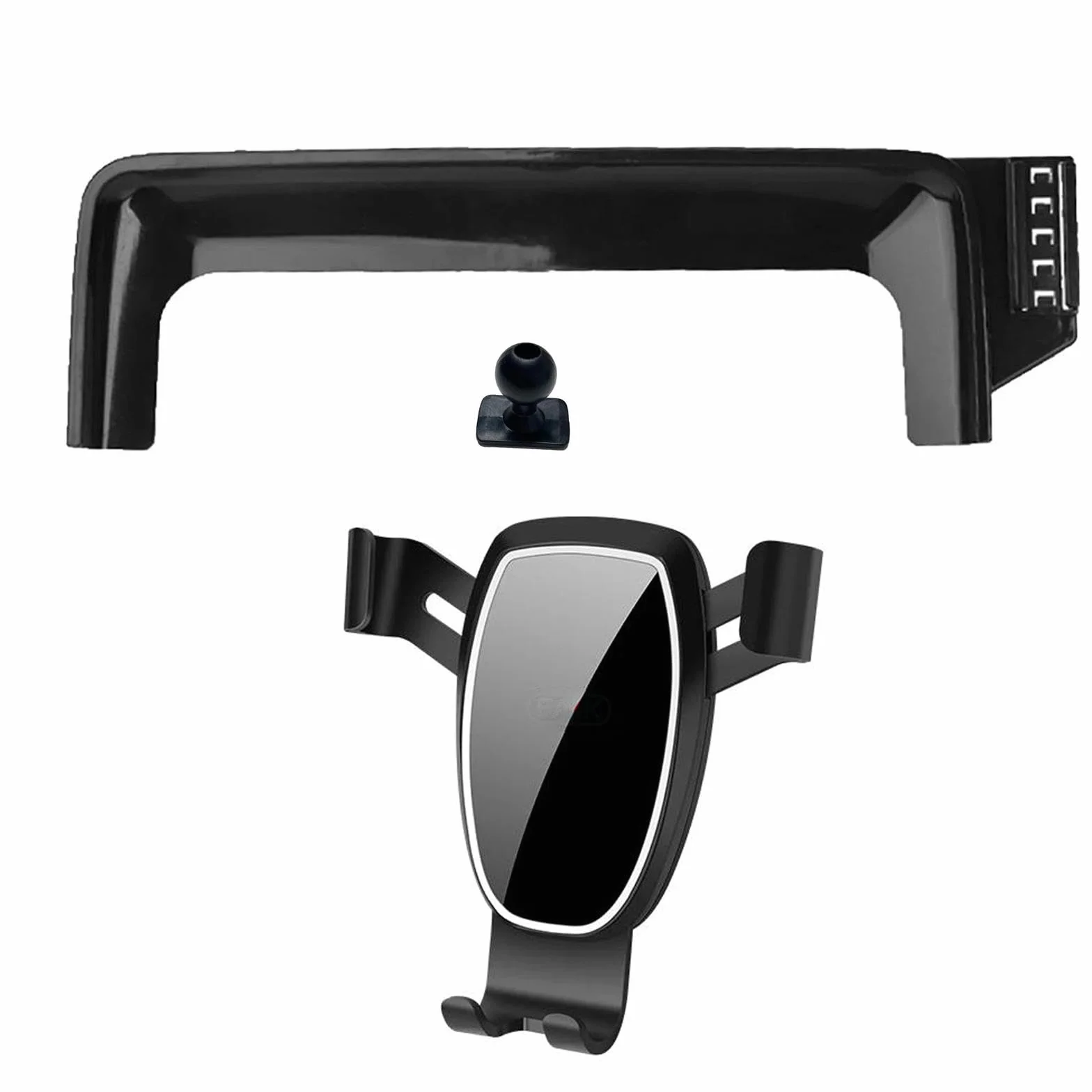 Uchwyt Samochodowy na Telefon dla Benz C-Class W206 2022-2024, uchwyt samochodowy na telefon komórkowy, stojak na nawigację GPS (podstawa i uchwyt 7)
